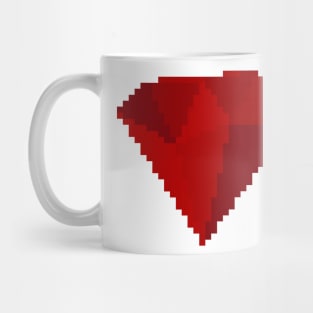 Garnet Gem Pixel Art Mug